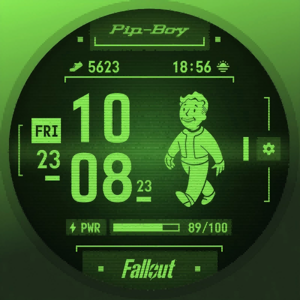 Fallout Pip Boy SE Watch Face